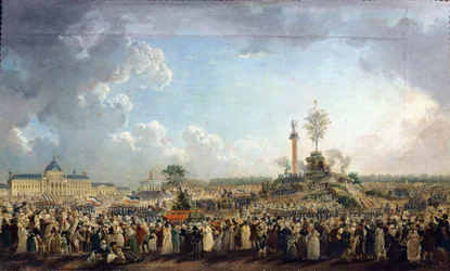 Das Fest des höchsten Wesens auf dem Marsfeld, 8. Juni 1794 (20. Prairial Jahr II)